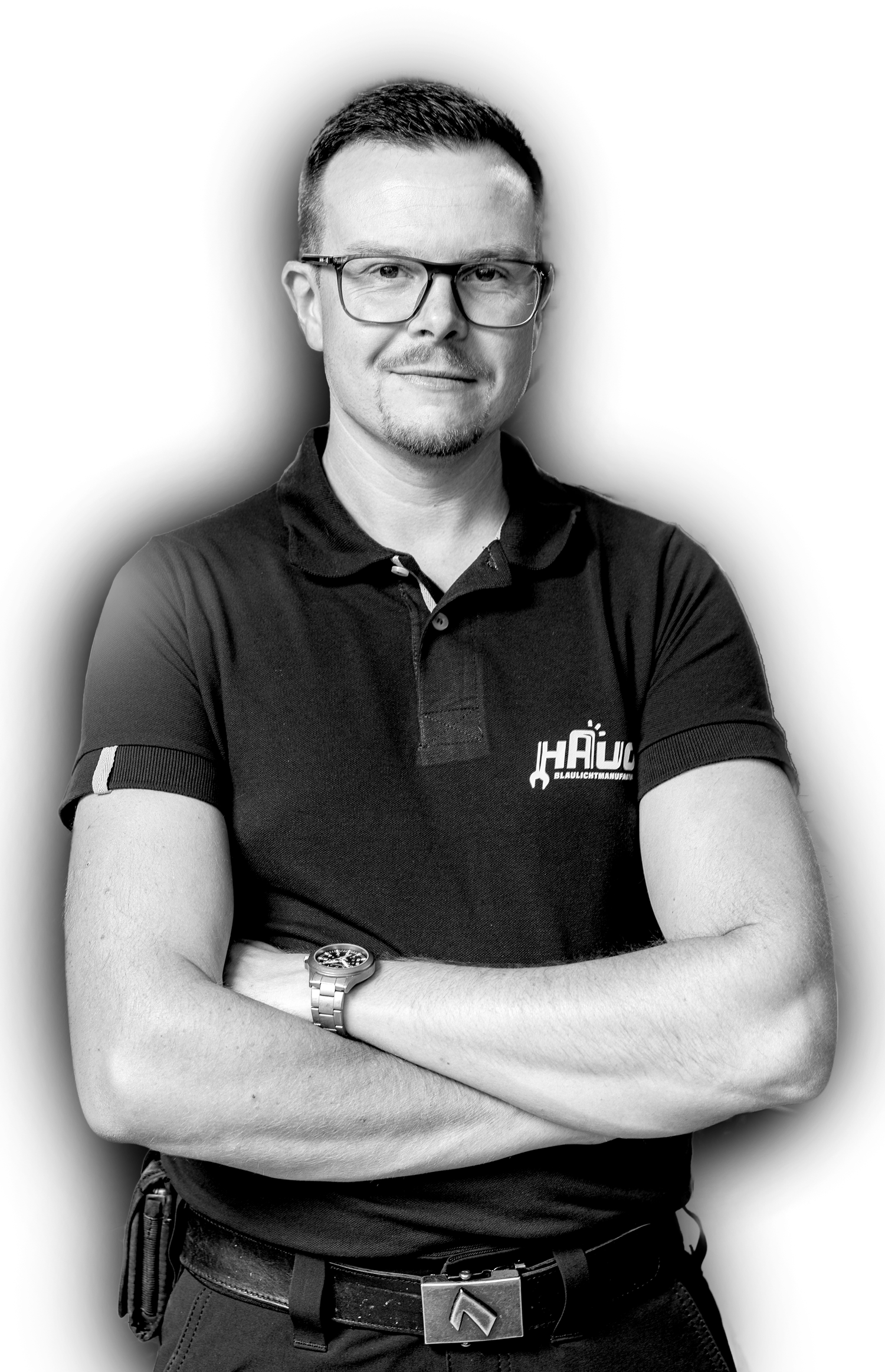 Benjamin Haug in EInsatzkleidung